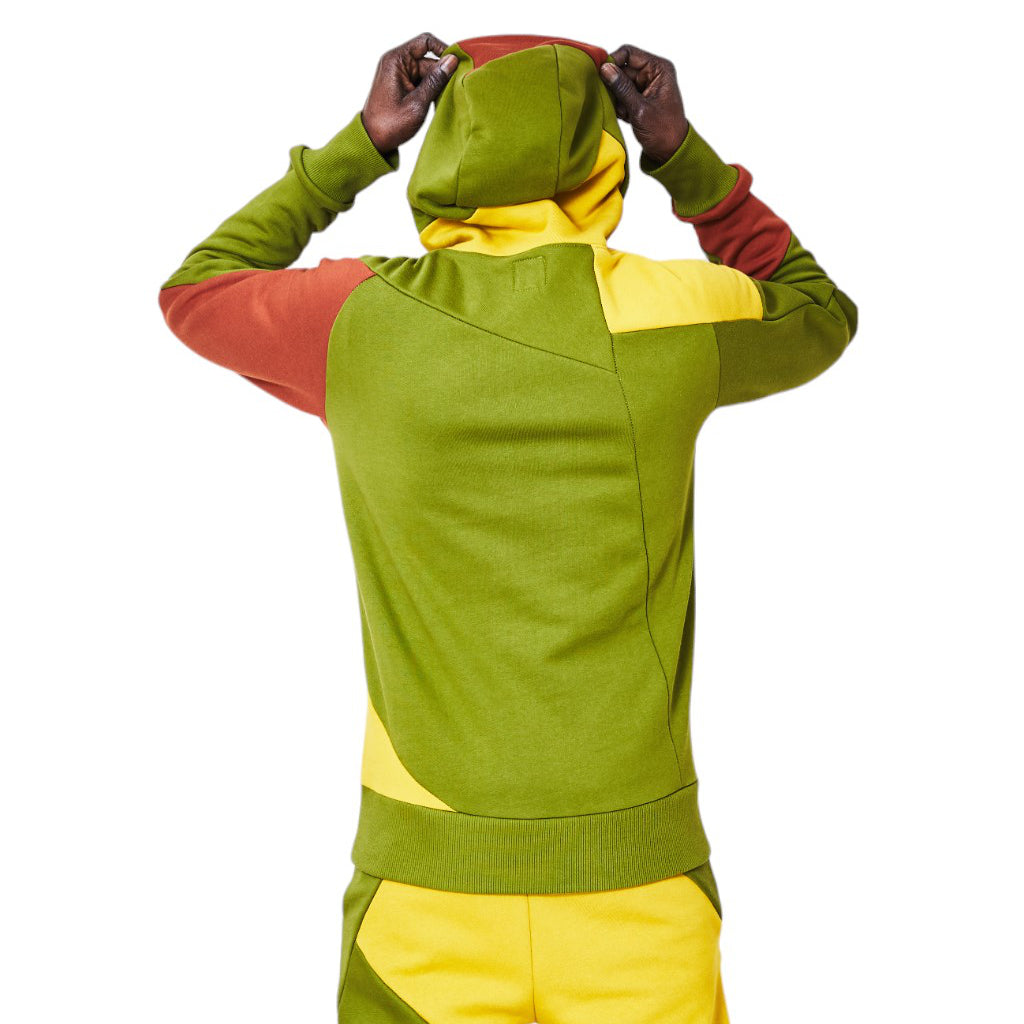 Hoodie Puzzle grün
