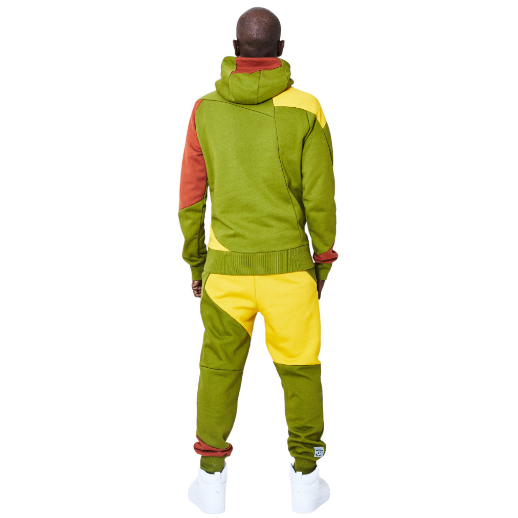 Hoodie Puzzle grün