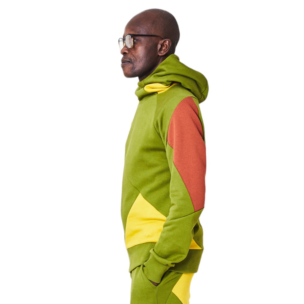 Hoodie Puzzle grün