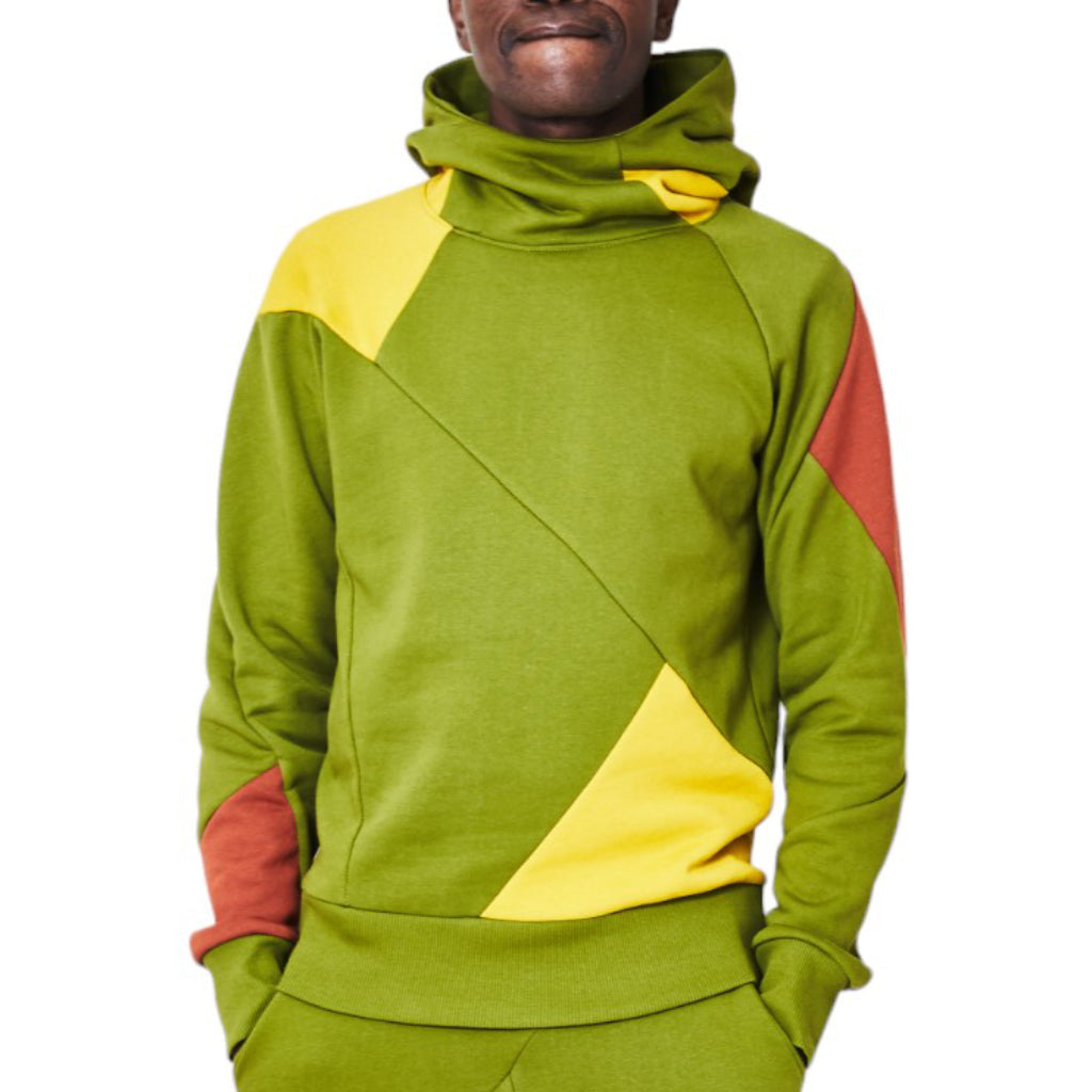 Hoodie Puzzle grün