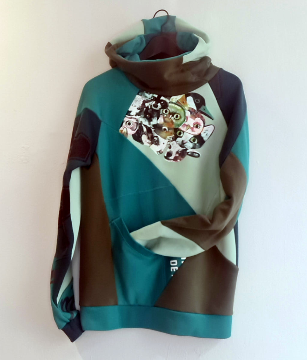 Hoodie Puzzle recyclemized mint